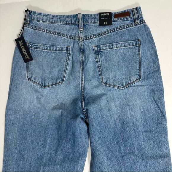 Blank NYC Womens Jeans 30 The Baxter Ribcage Straight Leg High Rise Button Fly - Picture 7 of 14